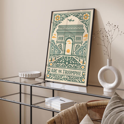 Arc de Triomphe Paris Poster