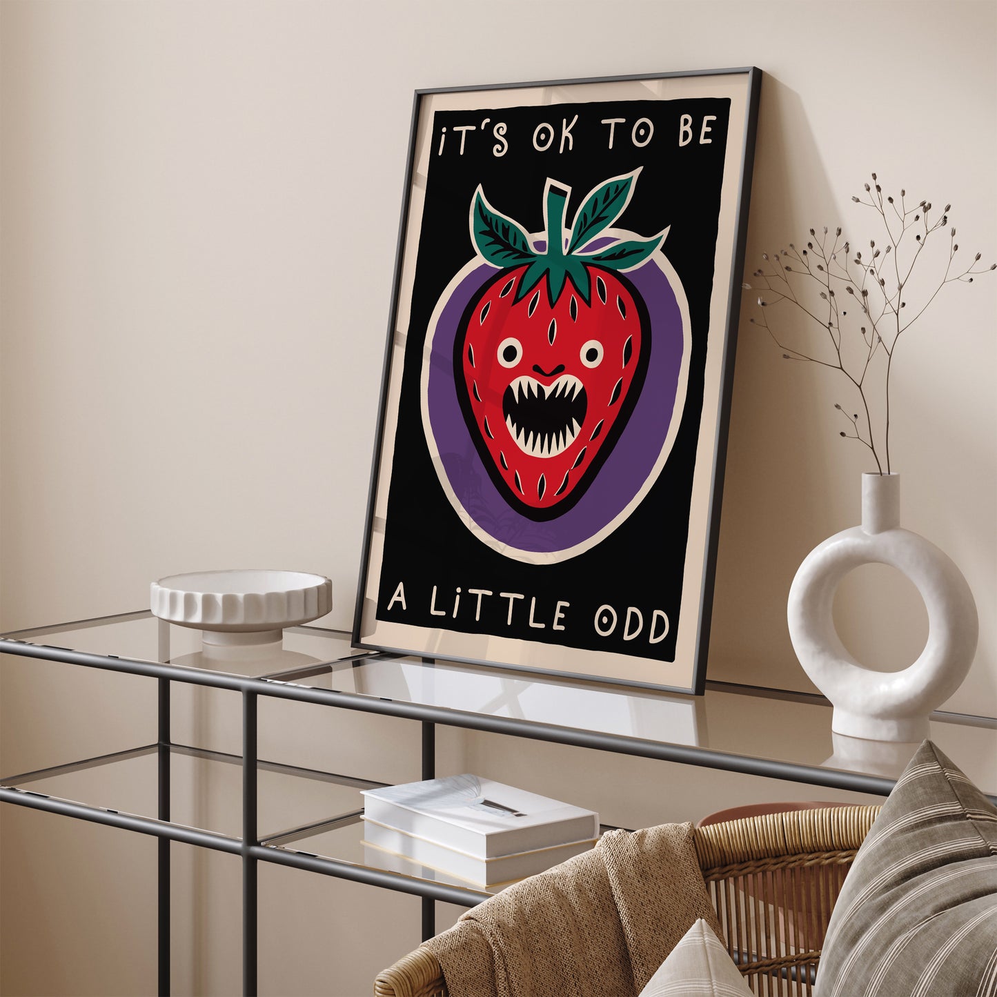 It's Ok To Be A Little Odd Poster