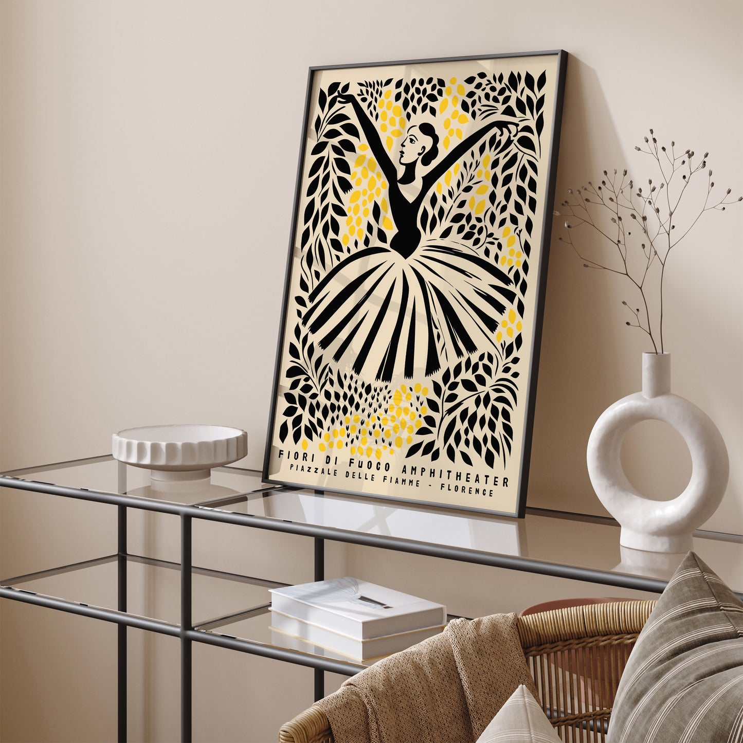 Italian Ballerina Wall Art Print