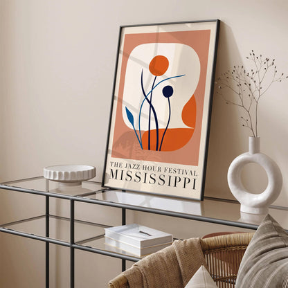 The Jazz Hour Festival Mississippi Poster