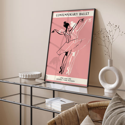 Contemporary Ballet Poster 1999