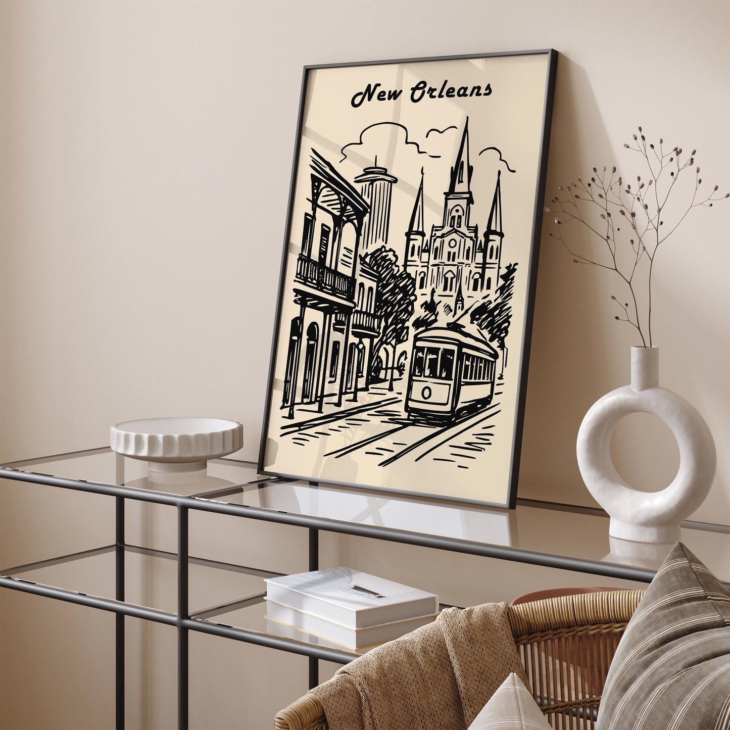 New Orleans Travel Poster