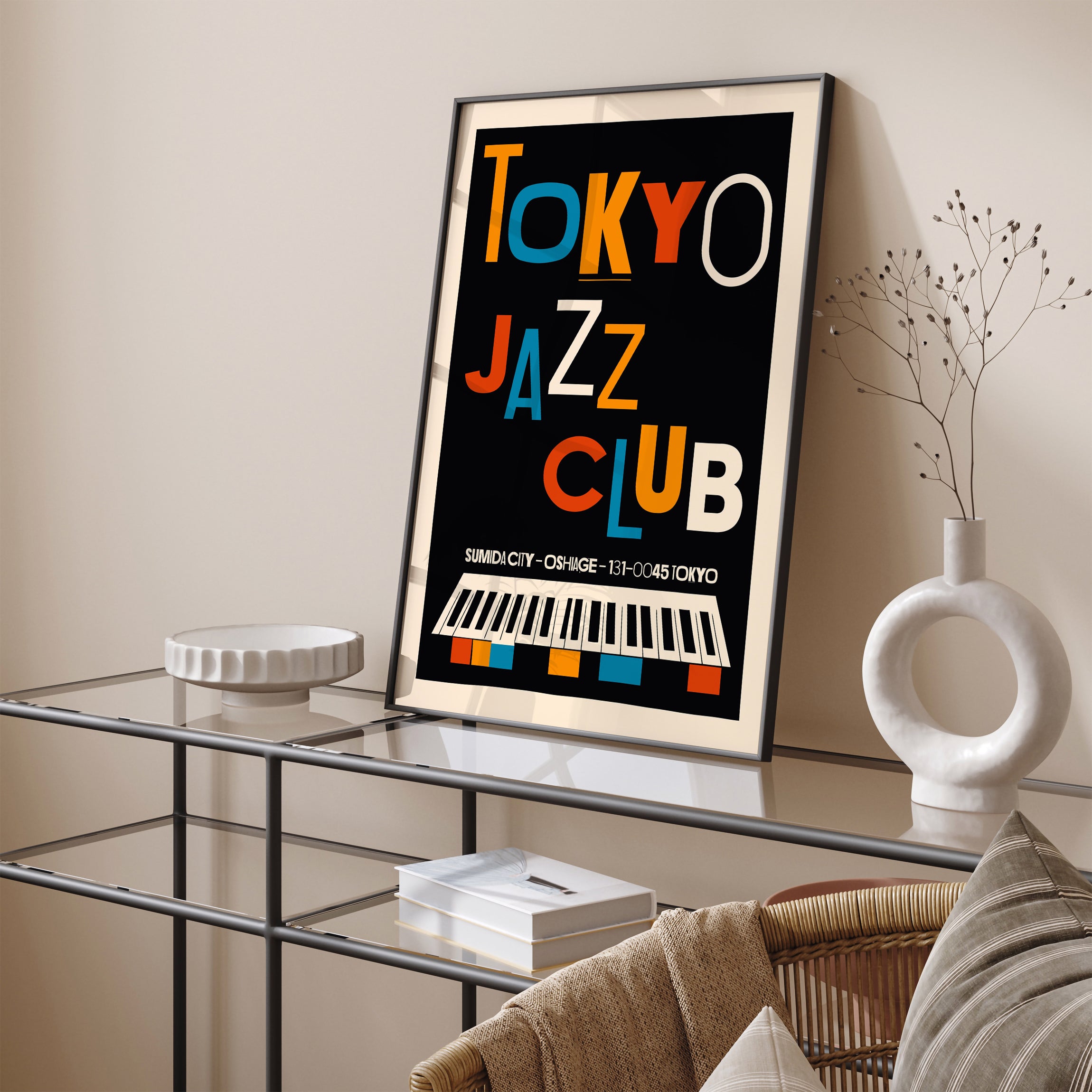 Tokyo Jazz Club Vintage Poster Print – HypeSheriff
