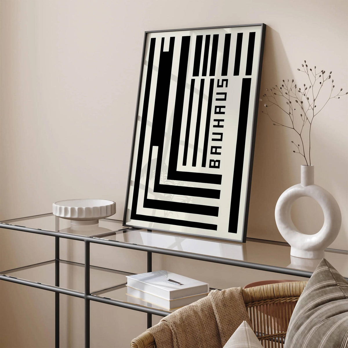 Black and White Bauhaus Poster – HypeSheriff