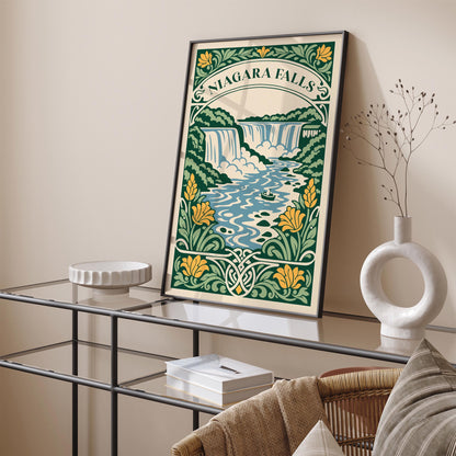 Niagara Falls Landscape Poster