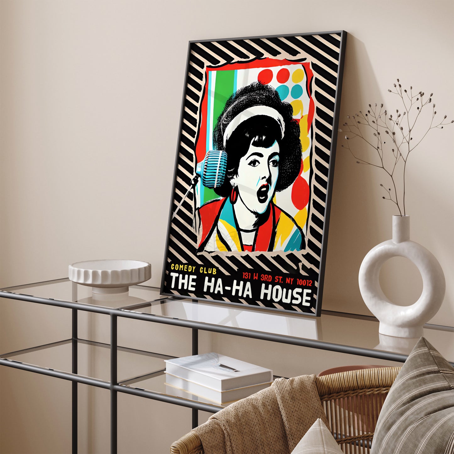 The Ha-Ha House NYC Comedy Club Poster