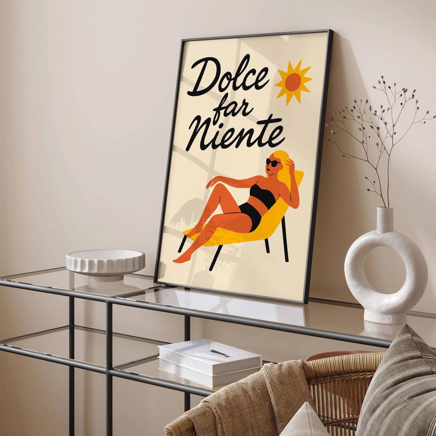 Dolce far Niente Cozy Art Print