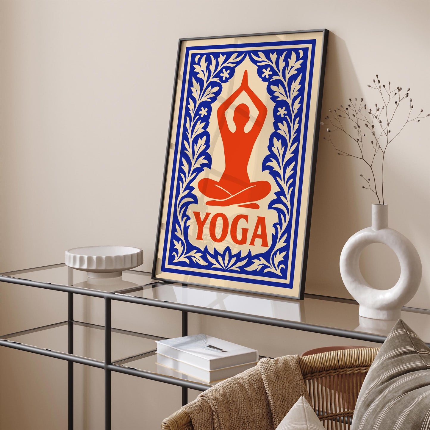 Yoga Balance Wall Art Print