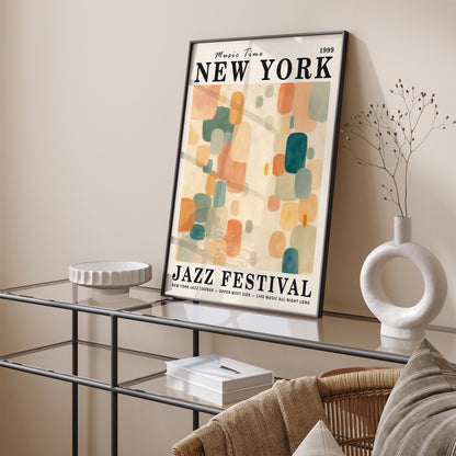 Music Time New York Jazz Festival Poster