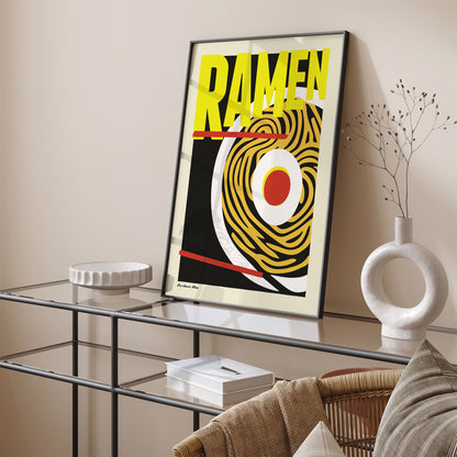 Ramen - Retro Noodles Poster