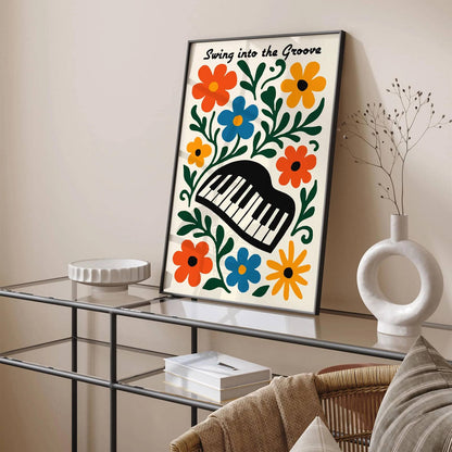 Jazz Music Poster - Trendy Wall Art Print 2025