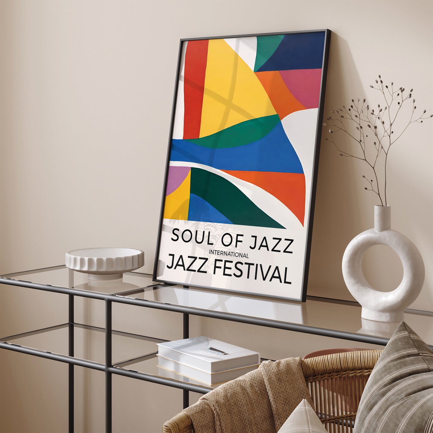 Soul of Jazz Music Poster