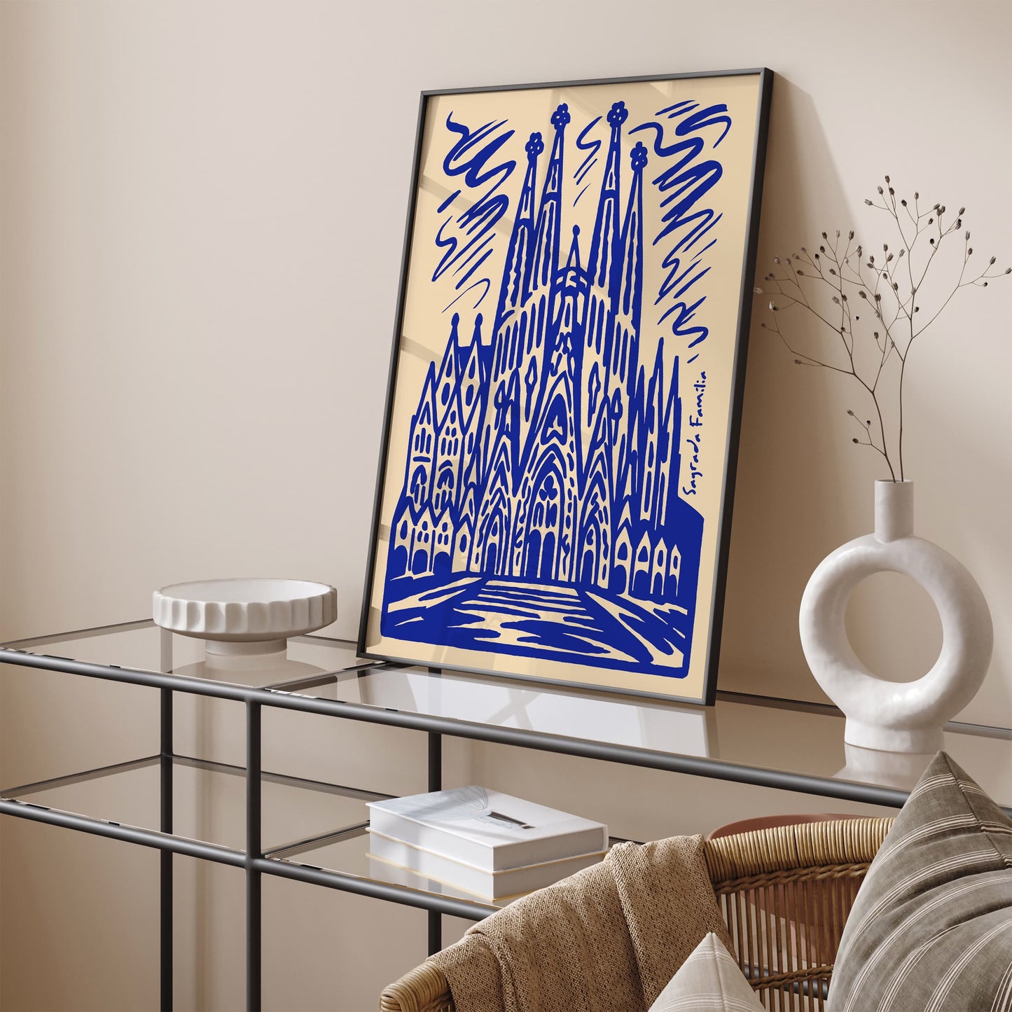 Sagrada Família Spain Architecture Poster