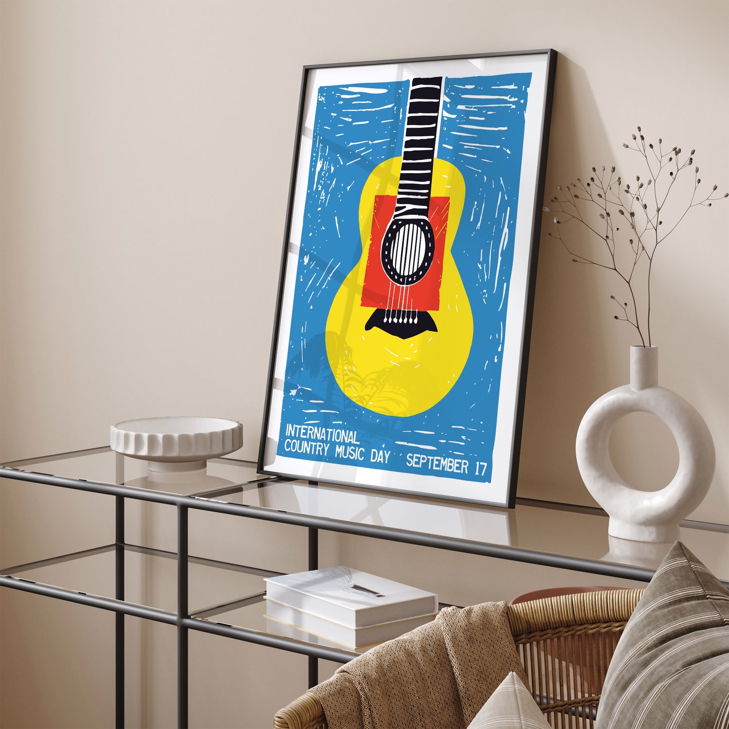 International Country Music Day Poster