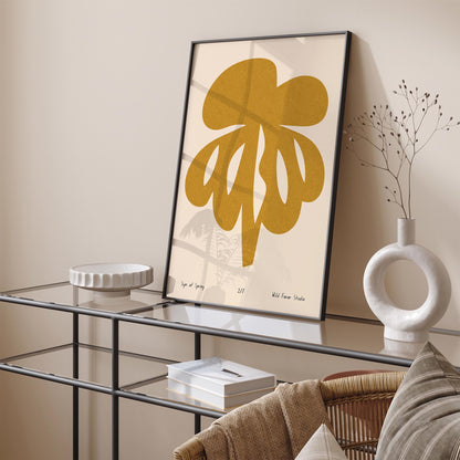 Sign of Spring Abstract Wall Art Poster