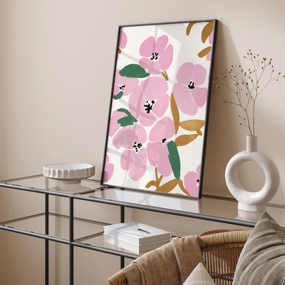 Pink Botanical Art Print