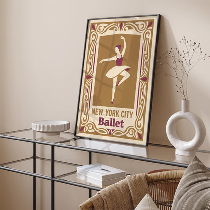 Vintage New York City Ballet Poster