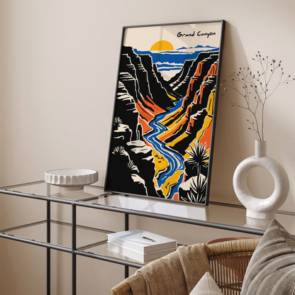 Arizona Geand Canyon Travel Poster