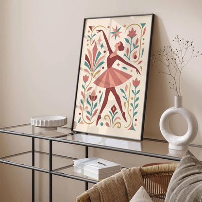 Modern Ballerina Poster