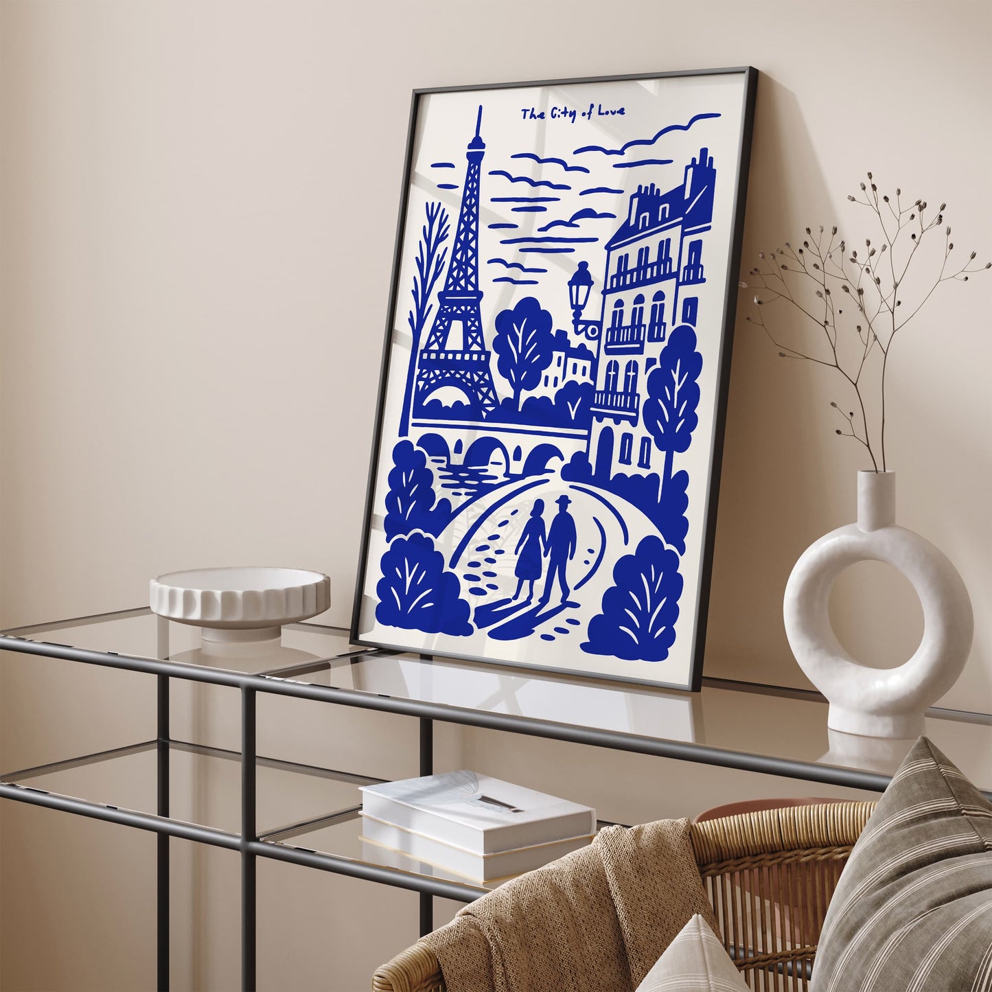 Paris The City of Love Poster