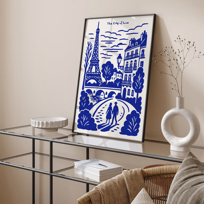 Paris The City of Love Poster