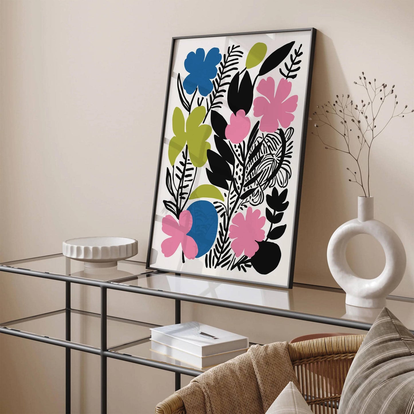 Abstract Nature Art Print 2025