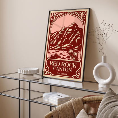 Red Rock Canyon Poster - Las Vegas Nevada Wall Art