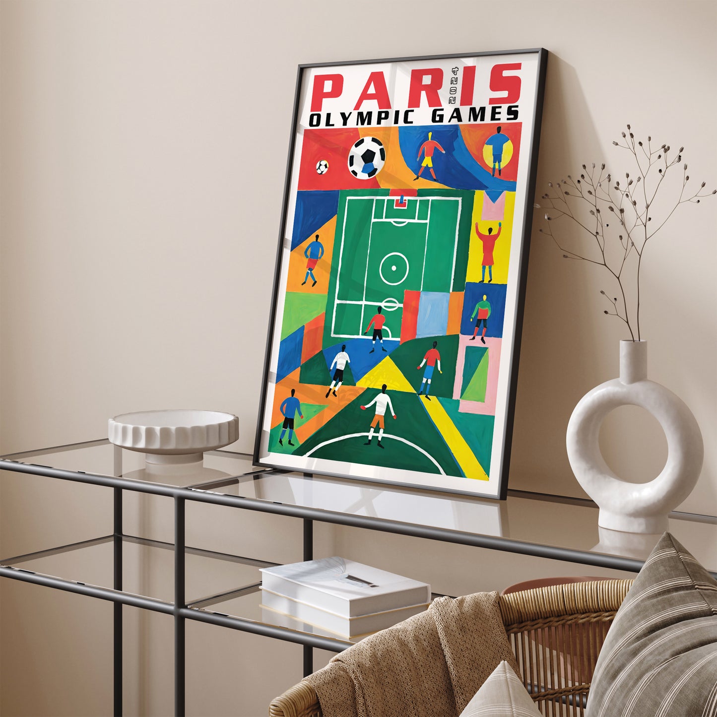 Paris 2024 Olympic Games Sport Art Print