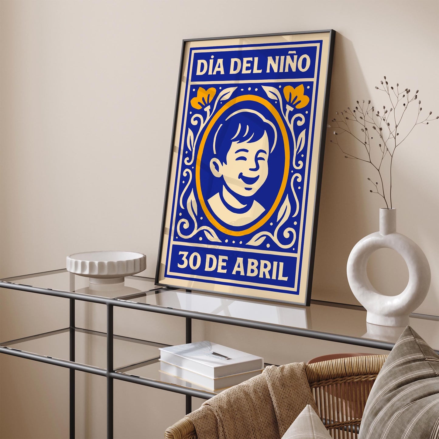 Mexican Children's Day Poster - Dia del Niño Print