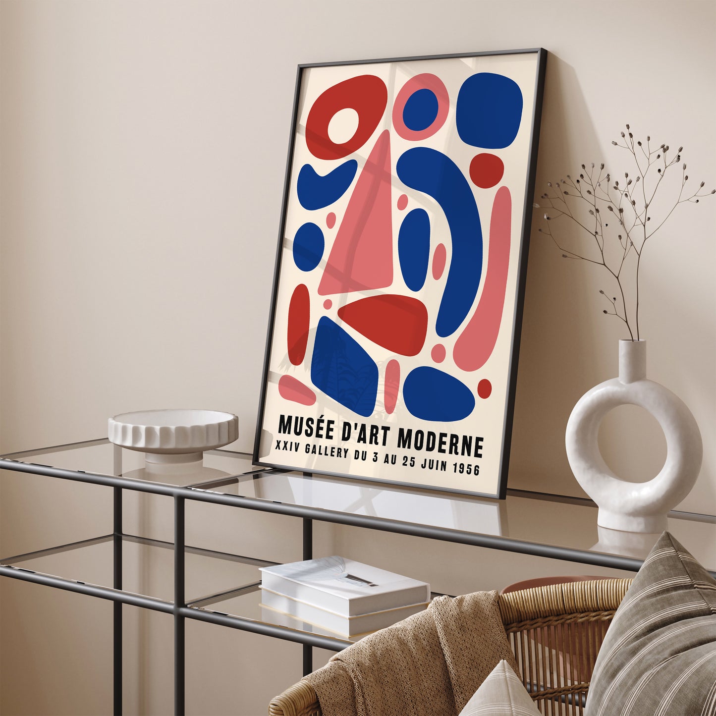 Modern Art Exhibition Poster