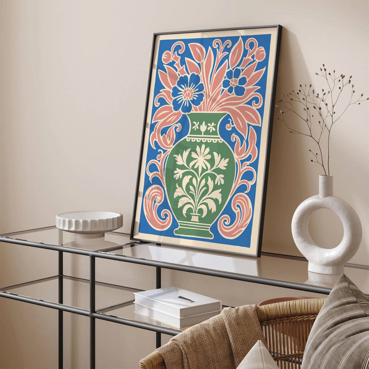 Artistic Bouquet of Flowers Art Print