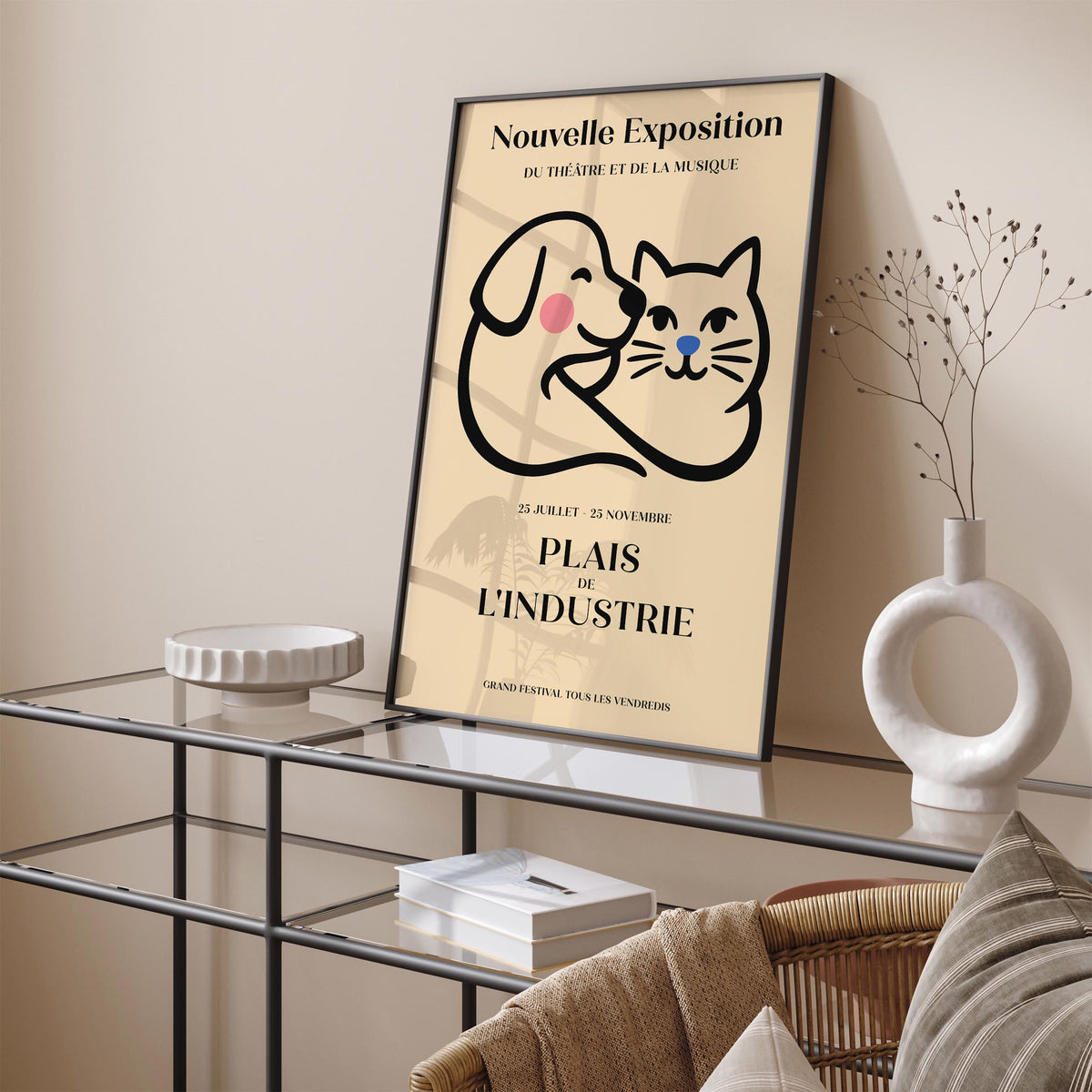 French Exhibition Poster