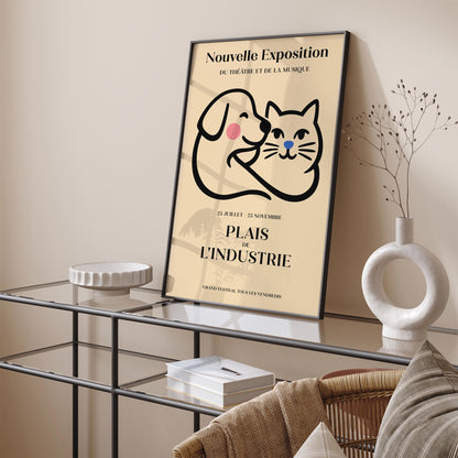 French Exhibition Poster
