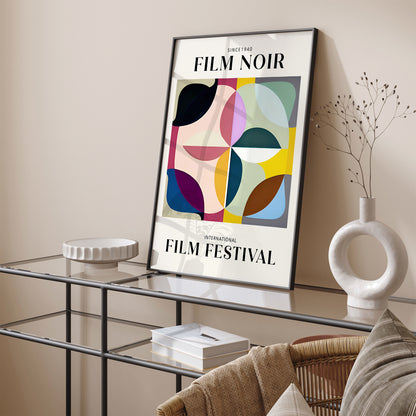 Film Noir Festival Art Print