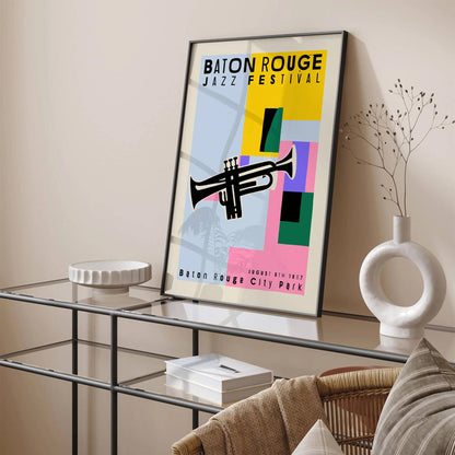 Baton Rouge Jazz Festival Print - HypeSheriff