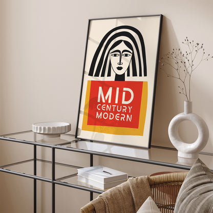 Mid Century Modern Exhibition Art Print