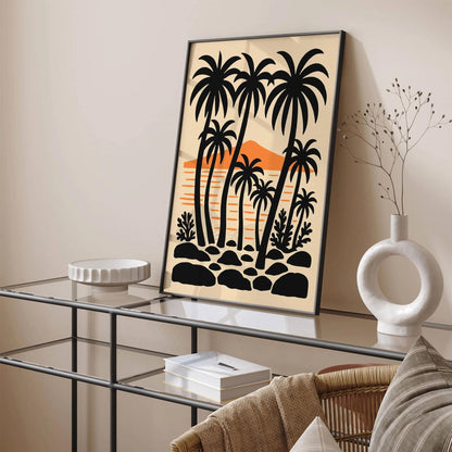 Tropical Landscape Wall Art – Stunning Beach Print
