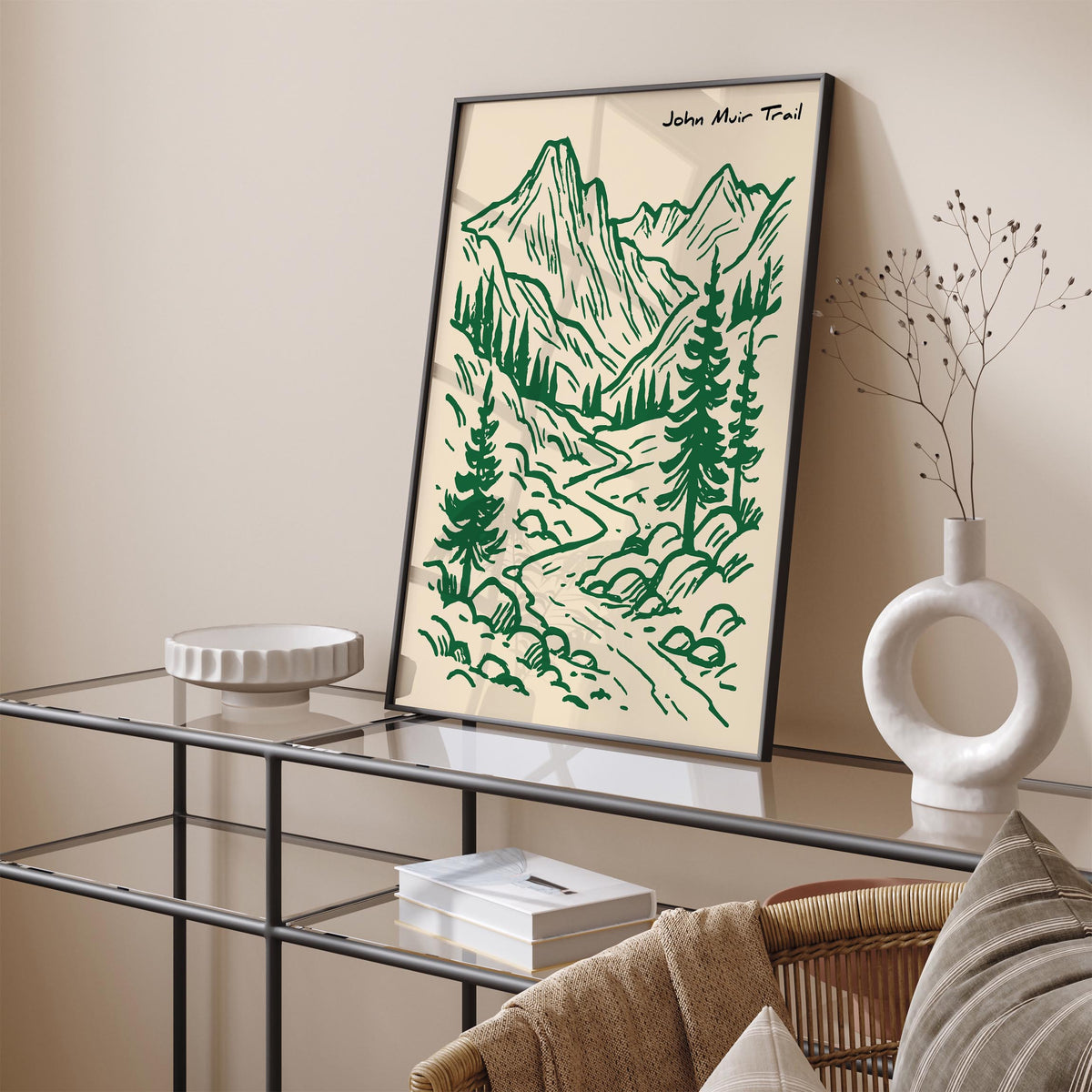 John Muir Trail Poster