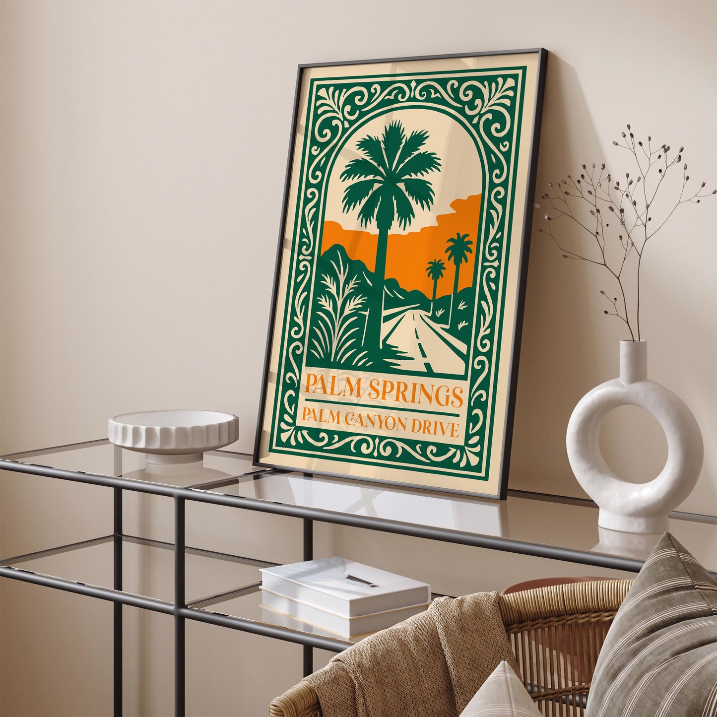 Palm Springs Palm Canyon Drive Poster