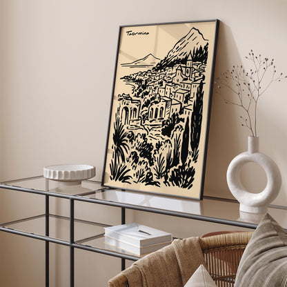 Taormina Italy Poster