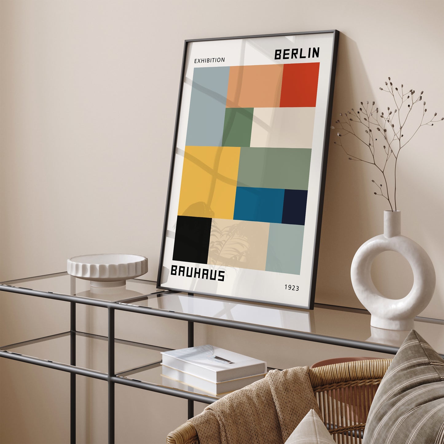 Berlin Bauhaus Exhibition Poster