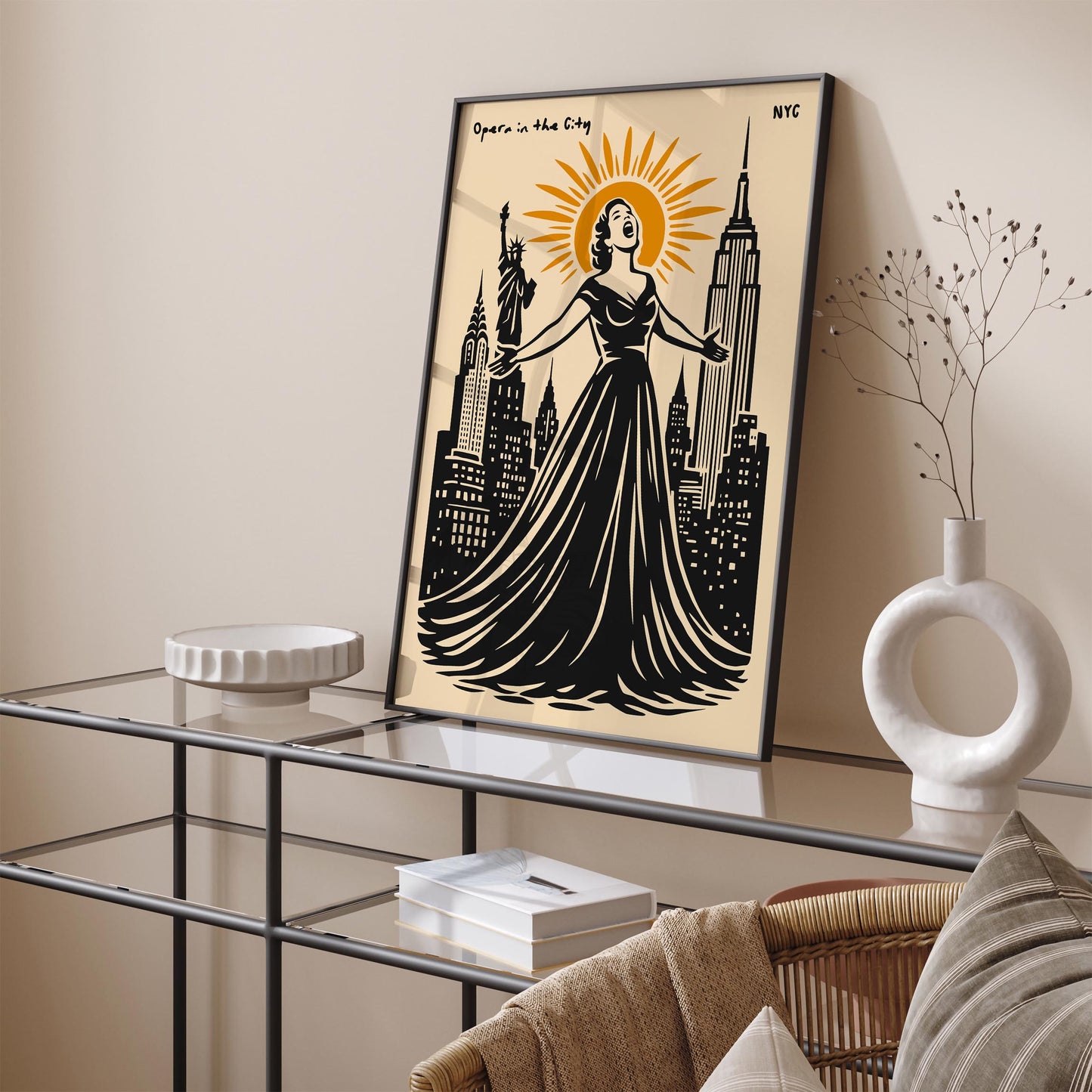 Opera in the City - Music Poster