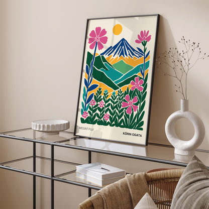 Mount Fuji Korin Ogata Travel Print