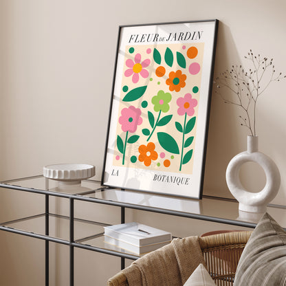 Fleur de Jardin French 2024 Collection Art Print