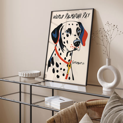 World Dalmatian Day Wall Art Print