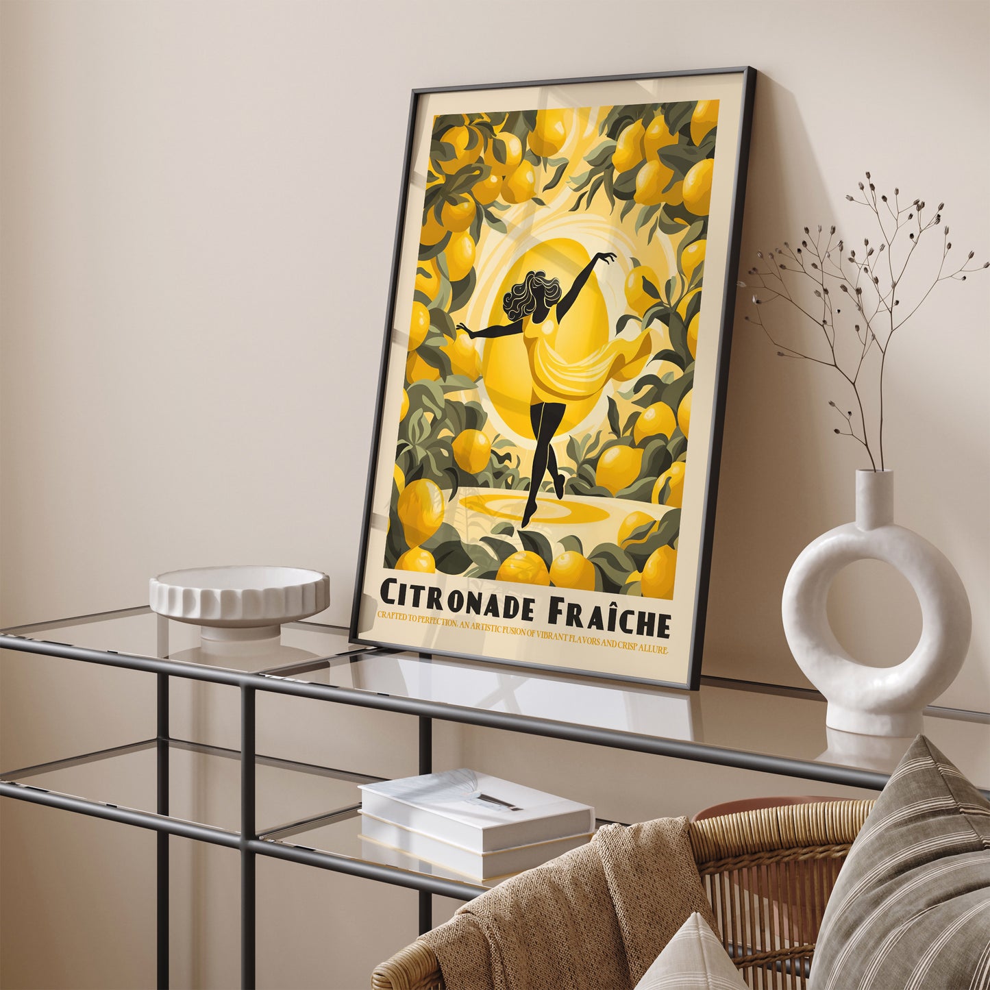 Citronade Frache - French Vintage Poster