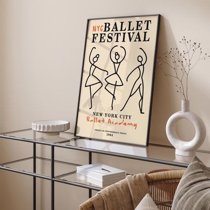 NYC Ballet Festival Poster