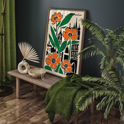 Amsterdam Cityscape Poster