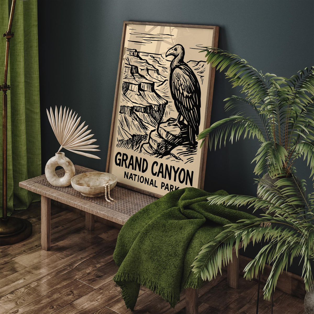 Grand Canyon National Park Travel Poster