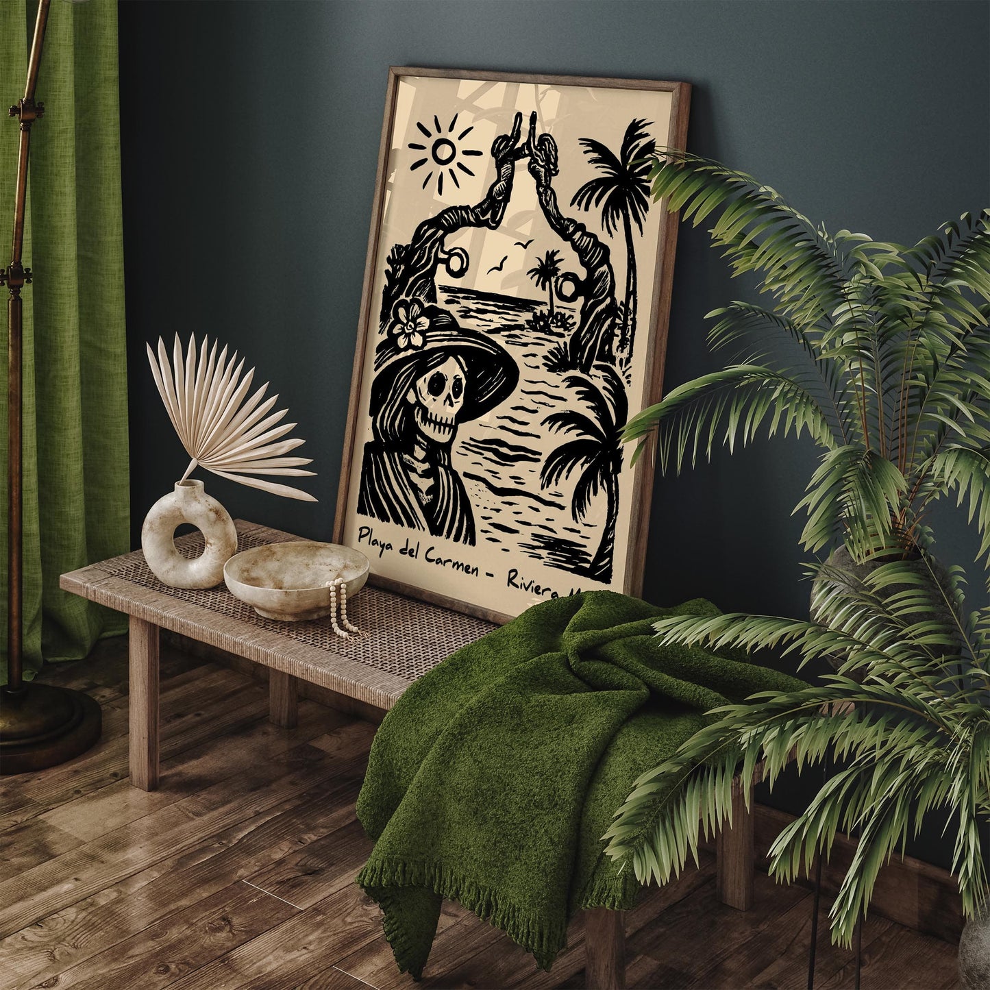 Playa del Carmen Poster - Riviera Maya Mexico Print